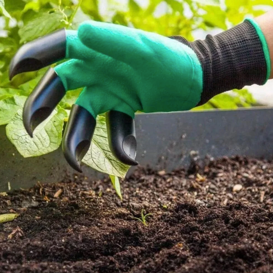 Gants de jardinage avec griffes intégrées